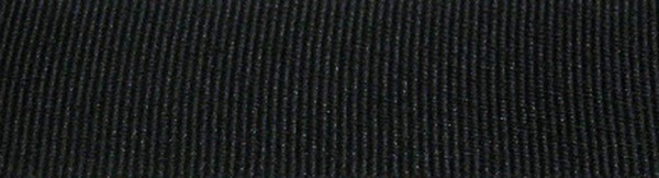 Ripsband 25 mm schwarz