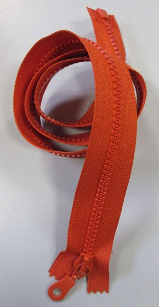RV orange, 075 cm Kunststoff teilbar Krampe