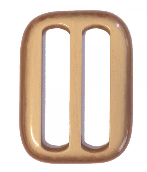 Gürtelschließe Stegbreite 50 mm beige/braun