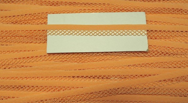 Spitze elastisch 13 mm apricot