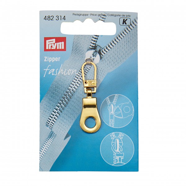 Prym 482314 Fashion-Zipper Öse gold