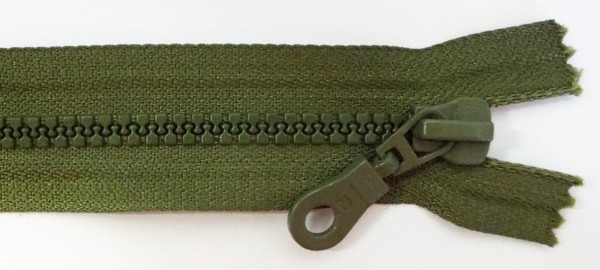 RV grün moosgrün, 100 cm Kunststoff teilbar Krampe