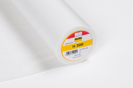 Bügeleinlage H 200 weiß 1 m | 25 m