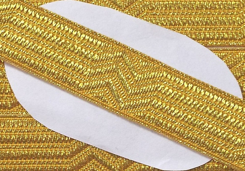 Tresse Kriegsmarine goldfarben für Ärmel 16mm breit 1meter neu