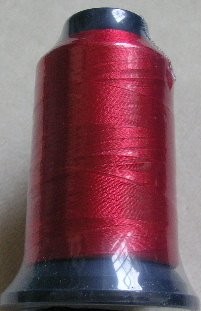 Maschinenstickgarn 1000 m rot col. 703100 % Polyester 40er