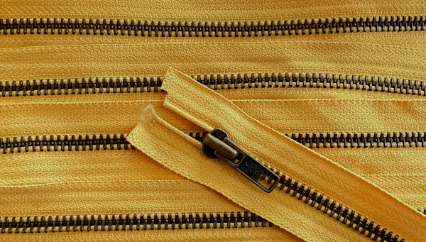 RV gelb maisgelb, 100 cm Metall teilbar