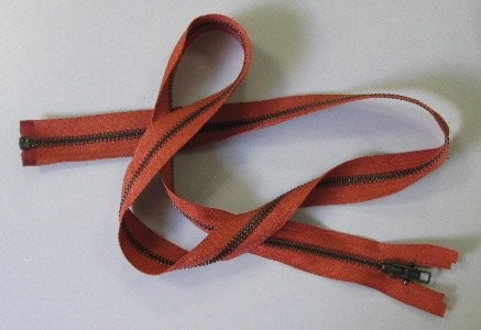 RV orange rostorange, 100 cm Metall teilbar