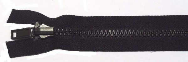 RV schwarz, 060 cm Kunststoff teilbar Krampe