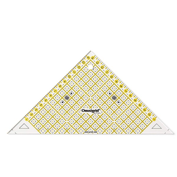 Prym 611314 Flottes Dreieck, für ½ Quadrat-Dreiecke, bis 15cm