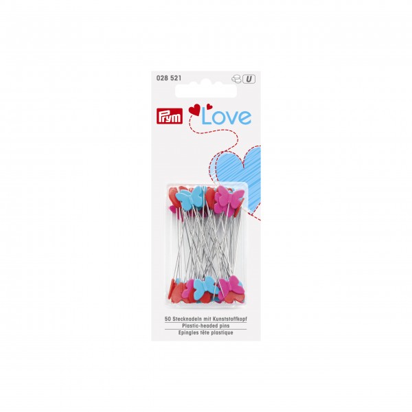 Prym 028521 Stecknadeln Prym 0,60 x 50mm, sortiert