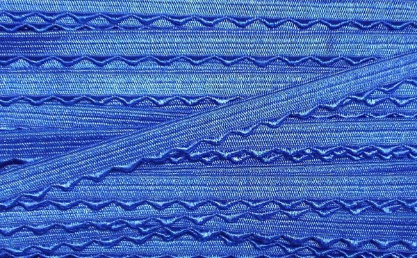 Wäschespitze elastisch 12 mm royal blau