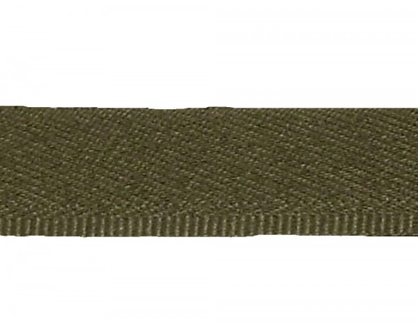 Hosenschonerband/Stoßborte 15 mm oliv col. 572