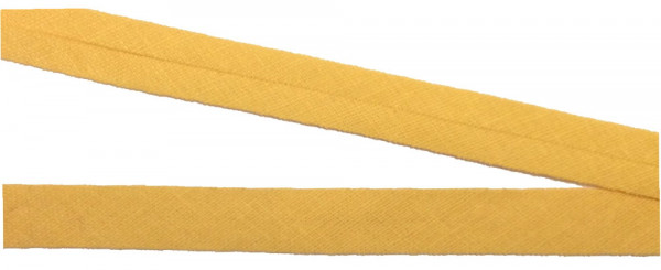 Bw-Schrägband 10 mm gelb vorgefalzt
