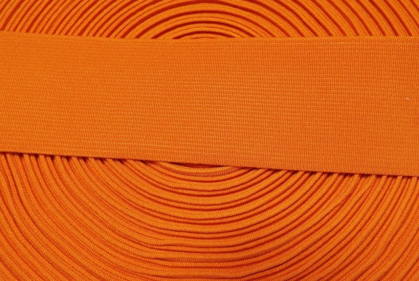 Gummiband 50 mm orange