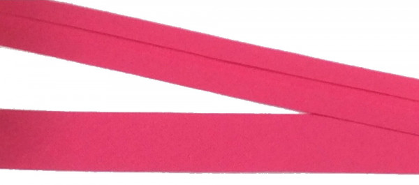 Bw-Schrägband 18 mm pink vorgefalzt