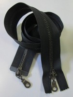 RV schwarz, 085 cm Metall teilbar 2-Wege RV schwarz, 085 cm Metall teilbar 2-Wege