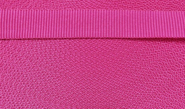 PP Gurtband 25 mm pink