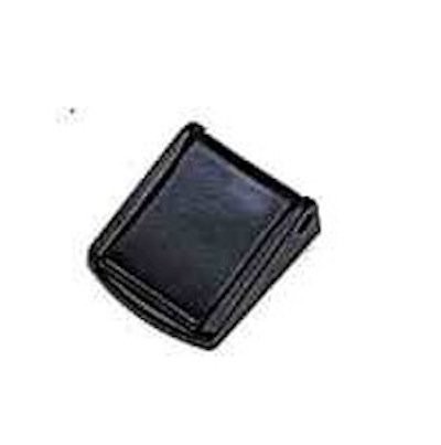 Steckschnallen flach KST 25 mm schwarz