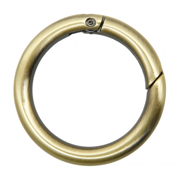 Taschenring 26 mm altgold