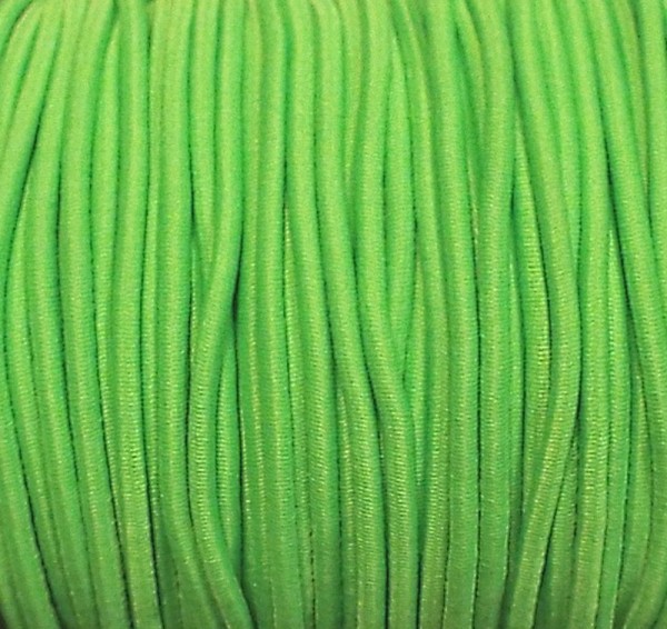 elastische Kordel 2,5 mm neon grün