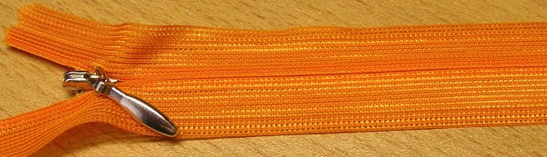 RV orange, 022 cm Kunststoff nahtverdeckt