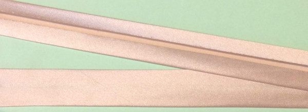 Satinschrägband zart altrosa 20mm