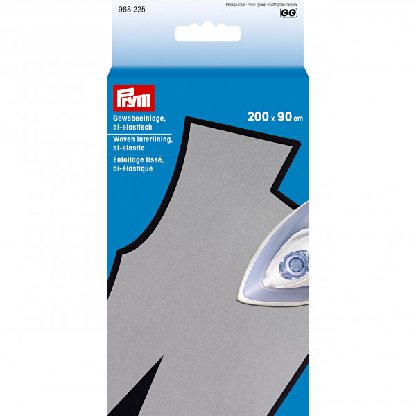 Prym 968225 Gewebeeinlage bi-elastisch weiß