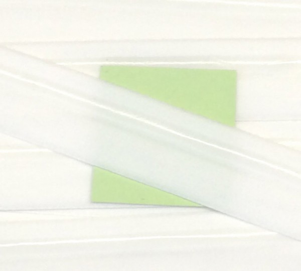 Gummiband 20 mm weiß mit Silikon Beschichtung