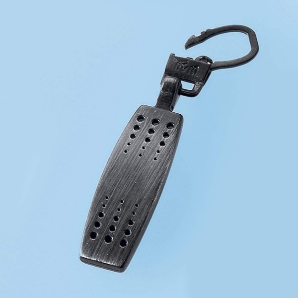 Prym 482131 Fashion-Zipper Matrix schwarz gebürstet