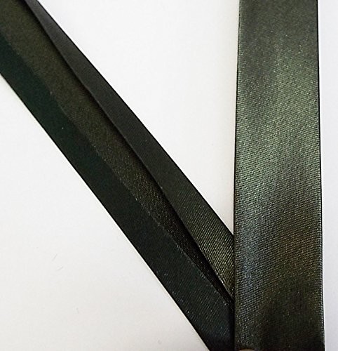 Satinschrägband dunkel grün 20 mm