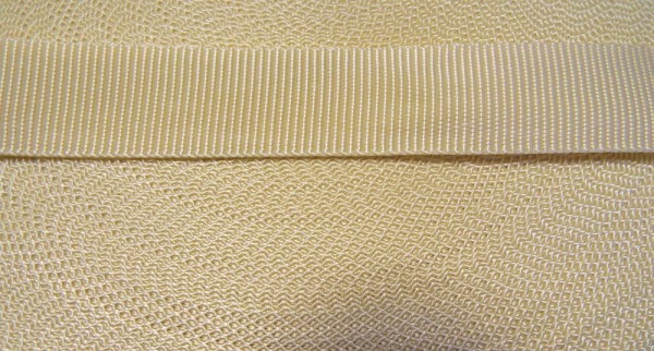 PP Gurtband 25 mm beige