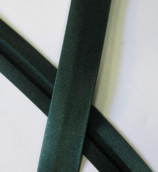 Satinschrägband tannen grün 20 mm