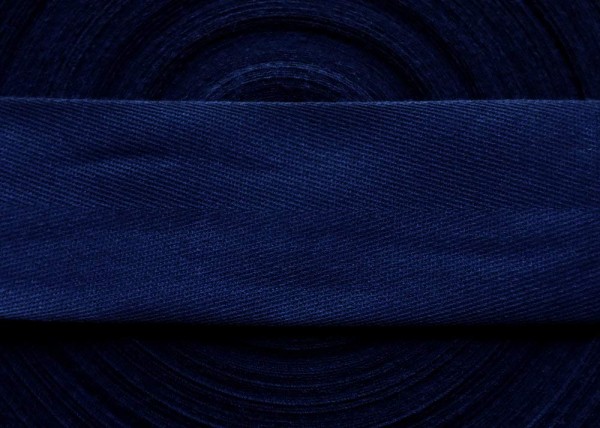 Baumwollband 50 mm dunkelblau
