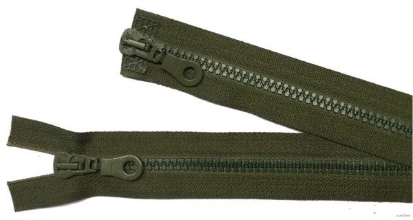 RV d-oliv, 080 cm Kunststoff teilbar 2-Wege Krampe