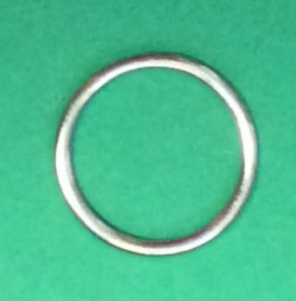 Ring 30mm silber