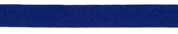 Köperband 20 mm blau Polyester