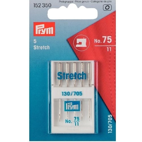 Prym 152350 Nähmaschinennadeln 130/705 Stretch 75