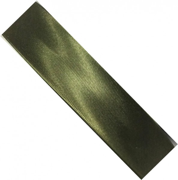 Satinschrägband 20 mm oliv grün Fa.356 vorgefalzt