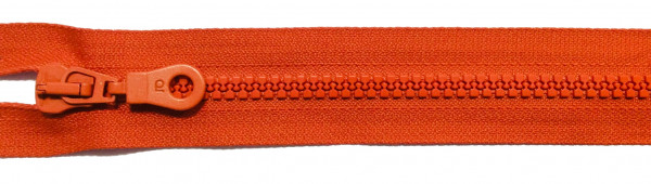 RV orange dunkel, 075 cm Kunststoff teilbar Krampe