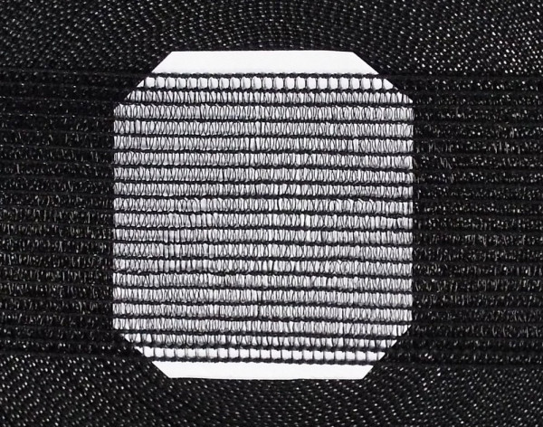 Kräusel - Elastic 60 mm schwarz