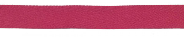 Köperband 20 mm pink Polyester