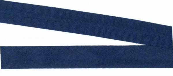 Bw-Schrägband 10 mm blau vorgefalzt