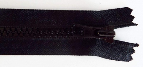 RV schwarz, 018 cm Kunststoff nicht teilbar Krampe