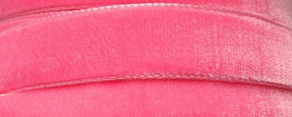Samtband 016 mm rosa pink