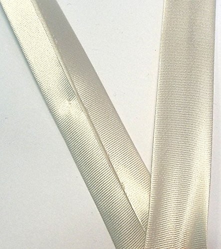 Satinschrägband beige 18 mm